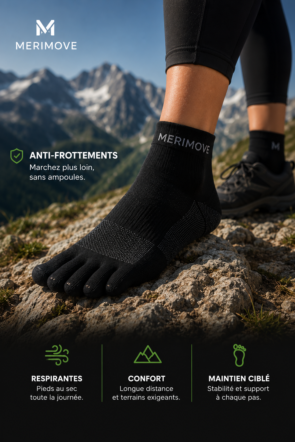 MERIMOVE Trail — Noir