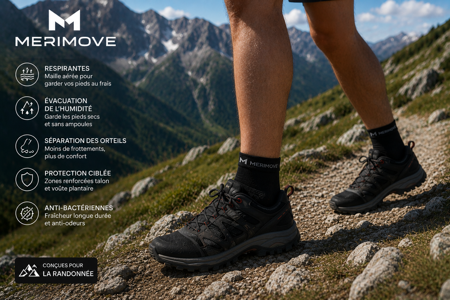 MERIMOVE Trail — Noir